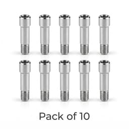 Mediden Dentium NR- Line Compatible Titanium Abutment Screw (S-22) (Pack of 10)