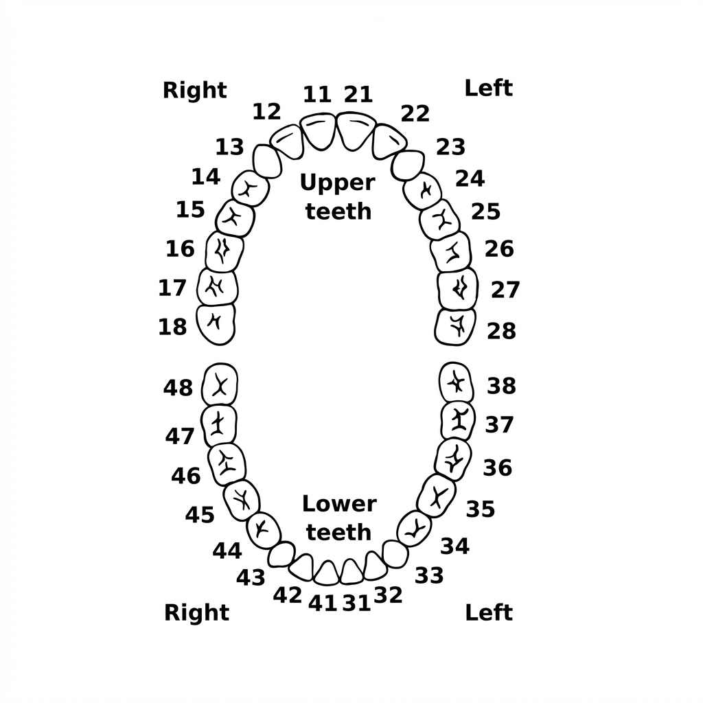 iDENTical Typodonts For Nissin Type Jaw Set TJMA09 - Set of 32 Teeth
