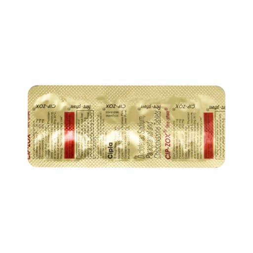 Cipla Cip-Zox Tablets (6 Tablets/Strip) - Pack of 50 Strips