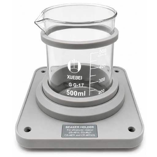 Codyson Glass Beaker & Holder for Ultrasonic Cleaner (500ml)