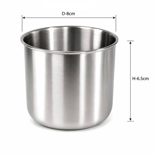 Codyson Stainless Steel Cleaning Beaker for Ultrasonic Cleaner (300ml)