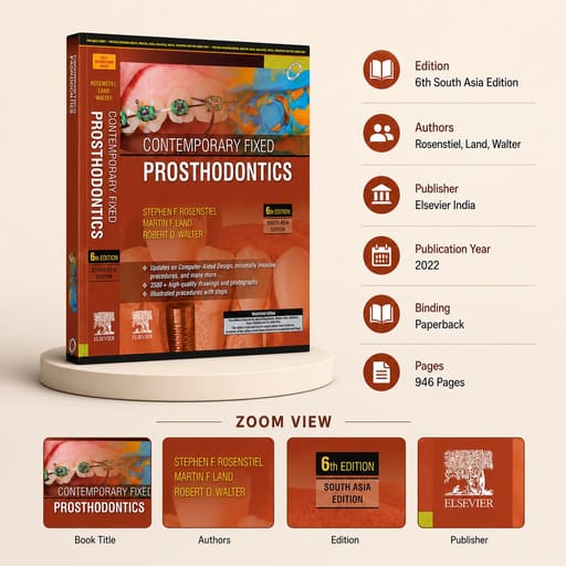 Contemporary Fixed Prosthodontics 6th South Asia Edition (ISBN - 267059)