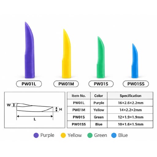Cotisen Plastic Wedges (100pcs)