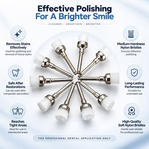 Cotisen Prophy Brushes (Pack Of 100)