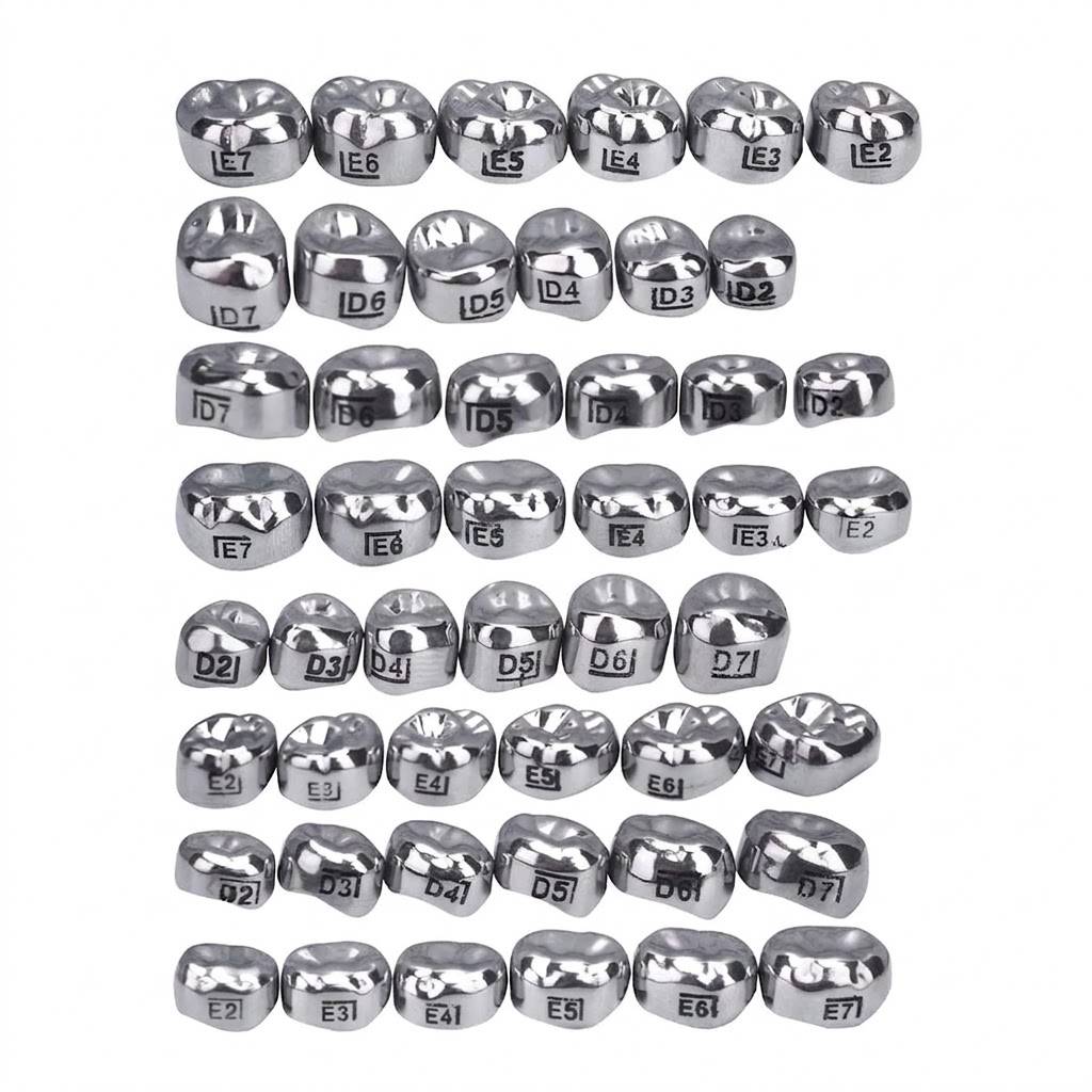 SuperEndo Stainless Steel Crowns Primary Molar Kit (Set Of 48)