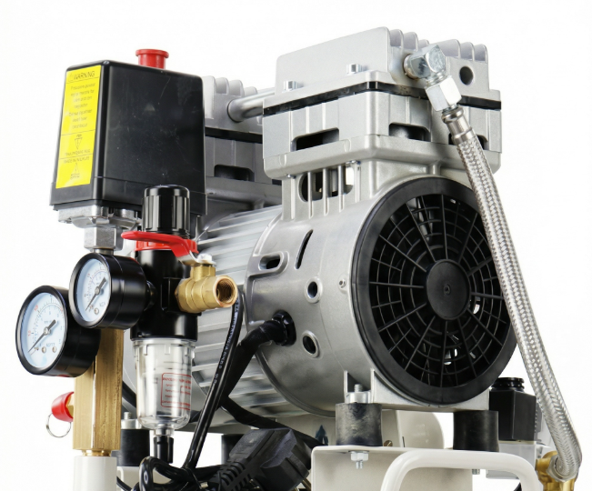 Waldent Oil Free Dental Compressor Head 1.1HP 