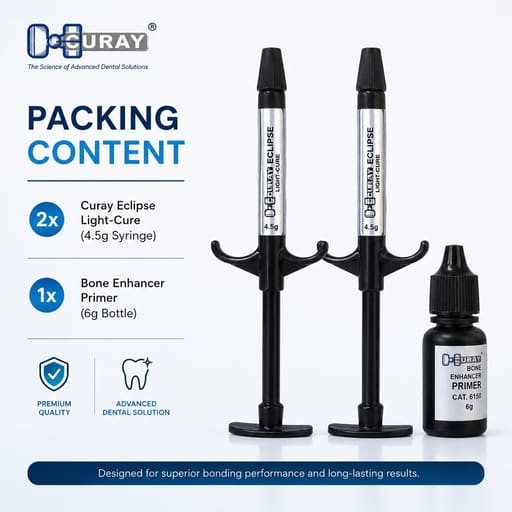 Curay Eclipse Light-Cure Orthodontic Adhesive Starter Kit