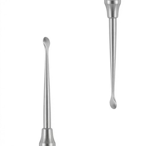 Veecare Straight Micro Serrated Curette 2mm
