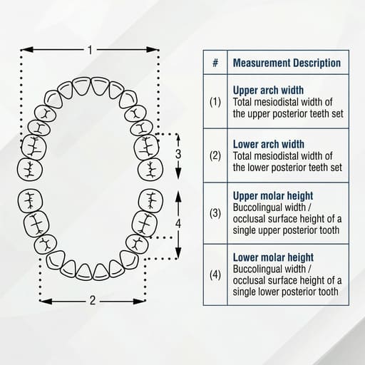 Rubydent CompacZahn Acrylic Denture Teeth A2 (Set of 28)