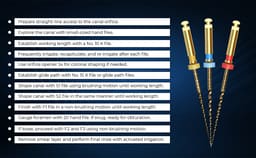 SuperEndo Gold-Flex Rotary Files (Pack of 6) - 8