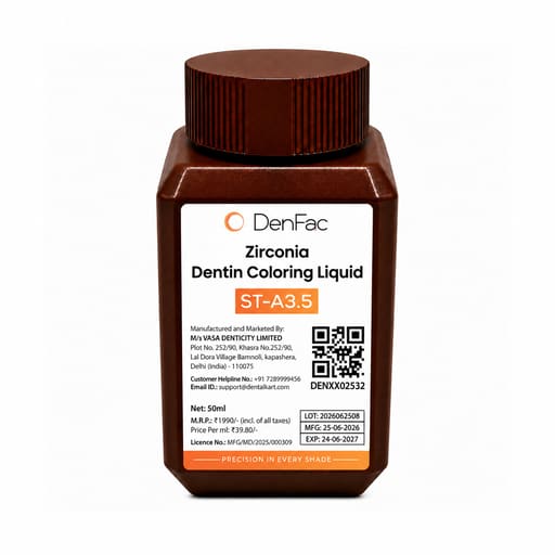 Denfac Zirconia Dentin Coloring Liquid ST - A Shade Series (50ml)