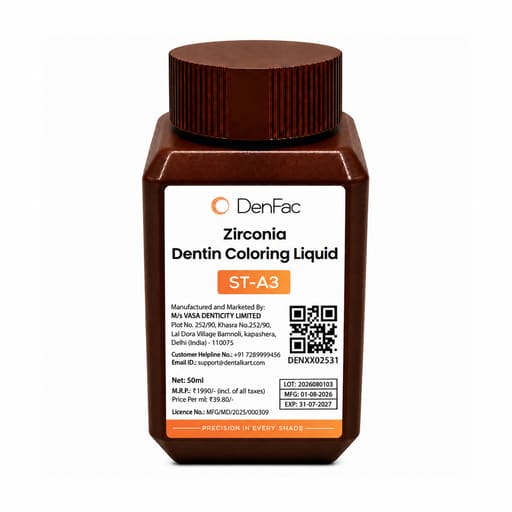 Denfac Zirconia Dentin Coloring Liquid ST - A Shade Series (50ml)