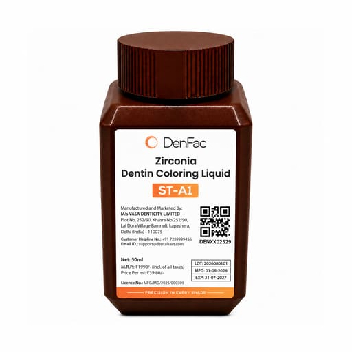 Denfac Zirconia Dentin Coloring Liquid ST - A Shade Series (50ml)