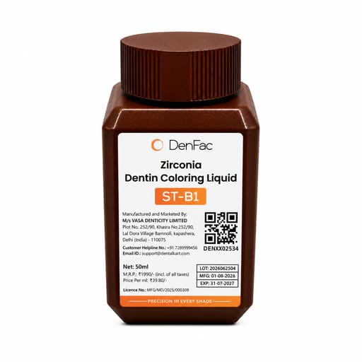 Denfac Zirconia Dentin Coloring Liquid ST - B Shade Series (50ml)