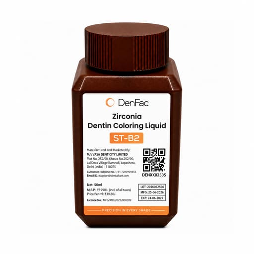 Denfac Zirconia Dentin Coloring Liquid ST - B Shade Series (50ml)