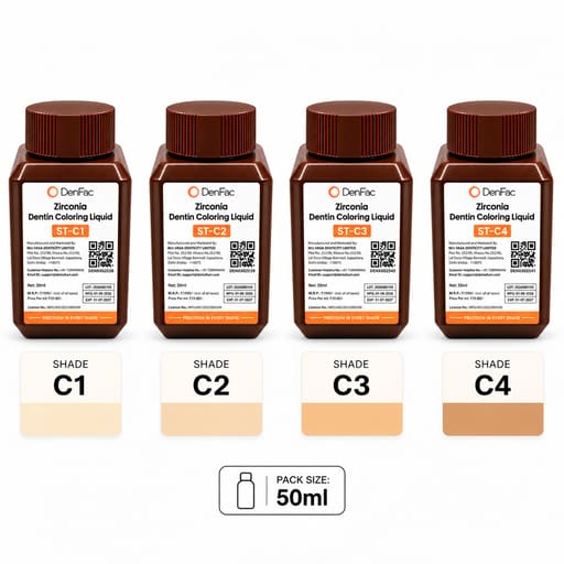 Denfac Zirconia Dentin Coloring Liquid ST - C Shade Series (50ml)