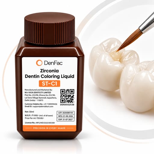 Denfac Zirconia Dentin Coloring Liquid ST - C Shade Series (50ml)