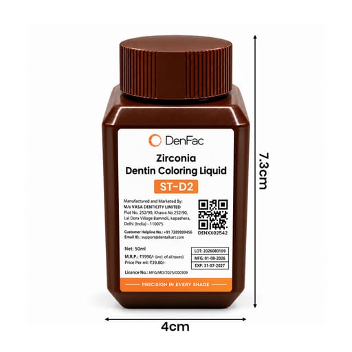 Denfac Zirconia Dentin Coloring Liquid ST - D Shade Series