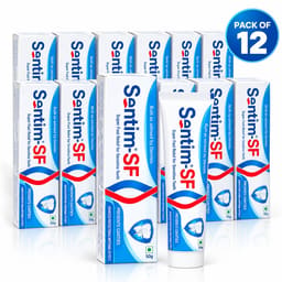 Dentaids Sentim SF Toothpaste 50gm (Pack Of 12) - 1