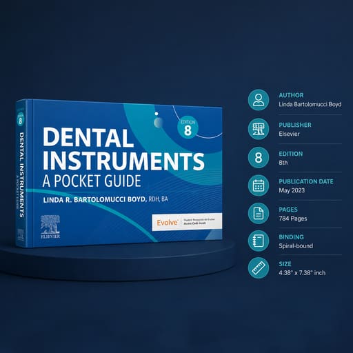 Dental Instruments: A Pocket Guide 8th Edition (ISBN - 873901)