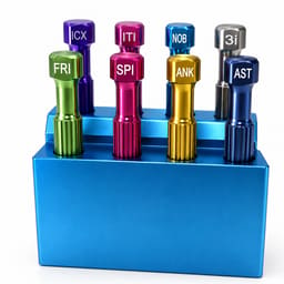 Dental Lab Implant Screw Driver Kit (Pack Of 8) - 2