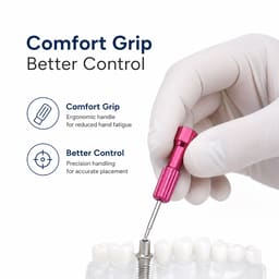 Dental Lab Implant Screw Driver Kit (Pack Of 8) - 8