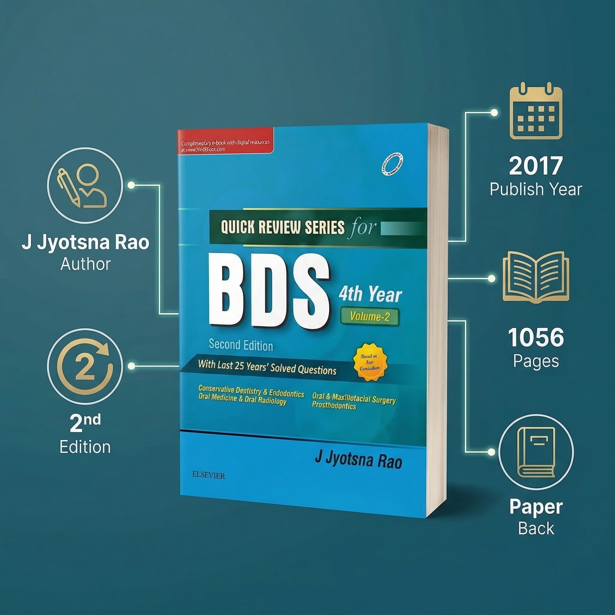 Quick Review Series for BDS 4th Year - Vol. 2 (ISBN: 248805)