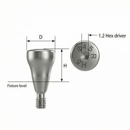 Dentaltech Healing Abutments Regular - Osstem | Dentium | DIO | Cowellmedi | Neobiotech | Dentis Compatible - 3