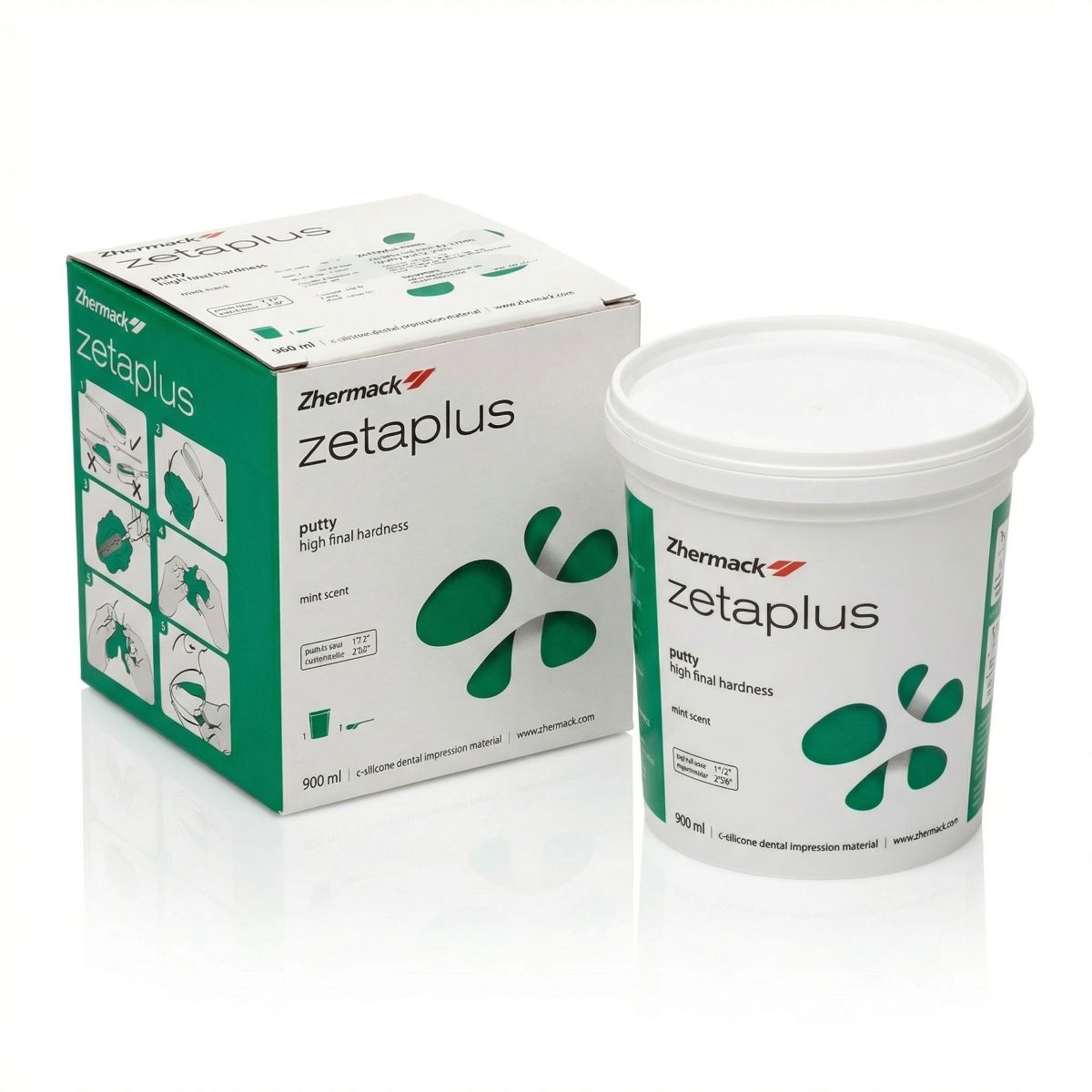 Zhermack Zetaplus C Silicone Impression Material - Putty - 900Ml Base Only