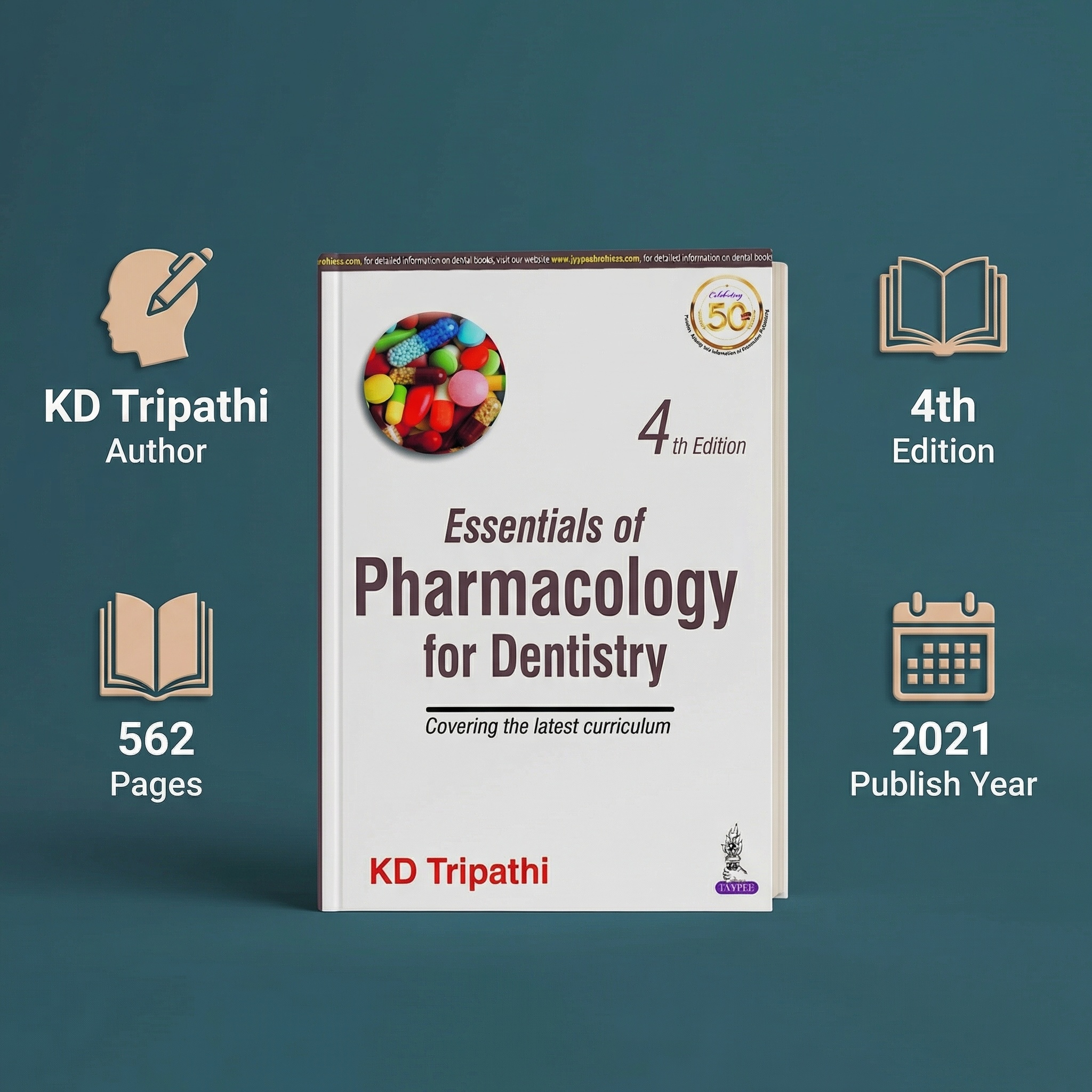 Jaypee Medical Essentials of Pharmacology for Dentistry (Covering the Latest Curriculum) (ISBN - 904206)