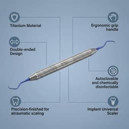 GDC Titanium Implant Universal Scaler - IMSM23 - 2