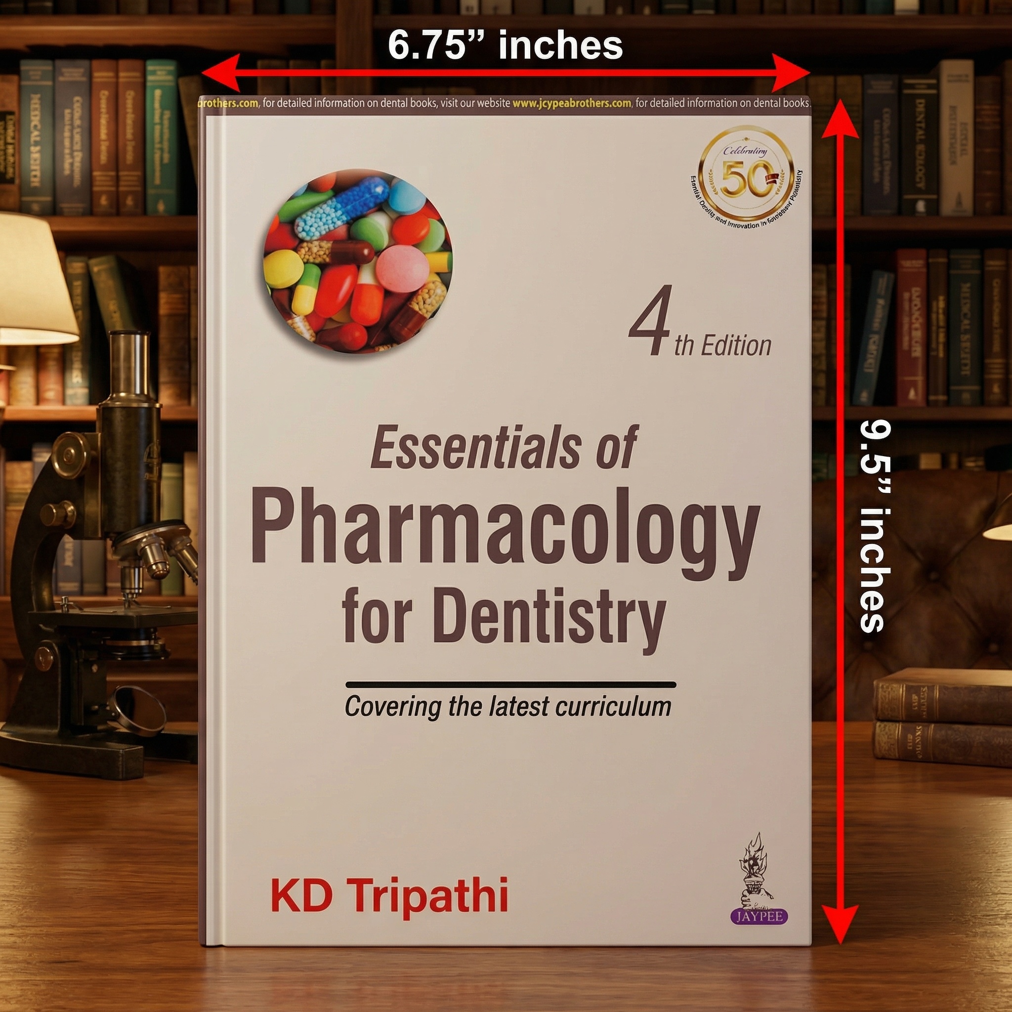 Jaypee Medical Essentials of Pharmacology for Dentistry (Covering the Latest Curriculum) (ISBN - 904206)