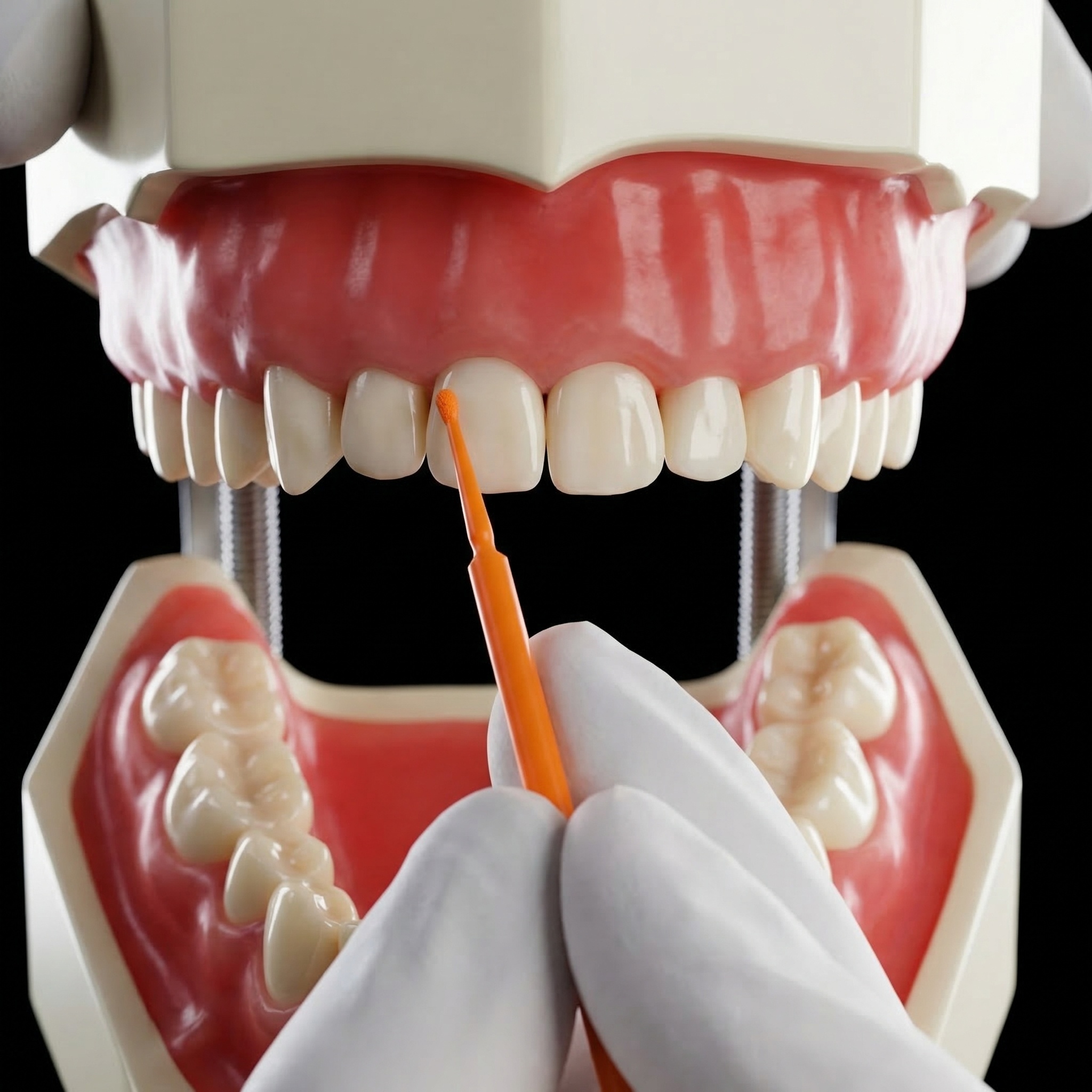 Cotisen Micro Applicators - Super Fine Orange (Pack of 1)