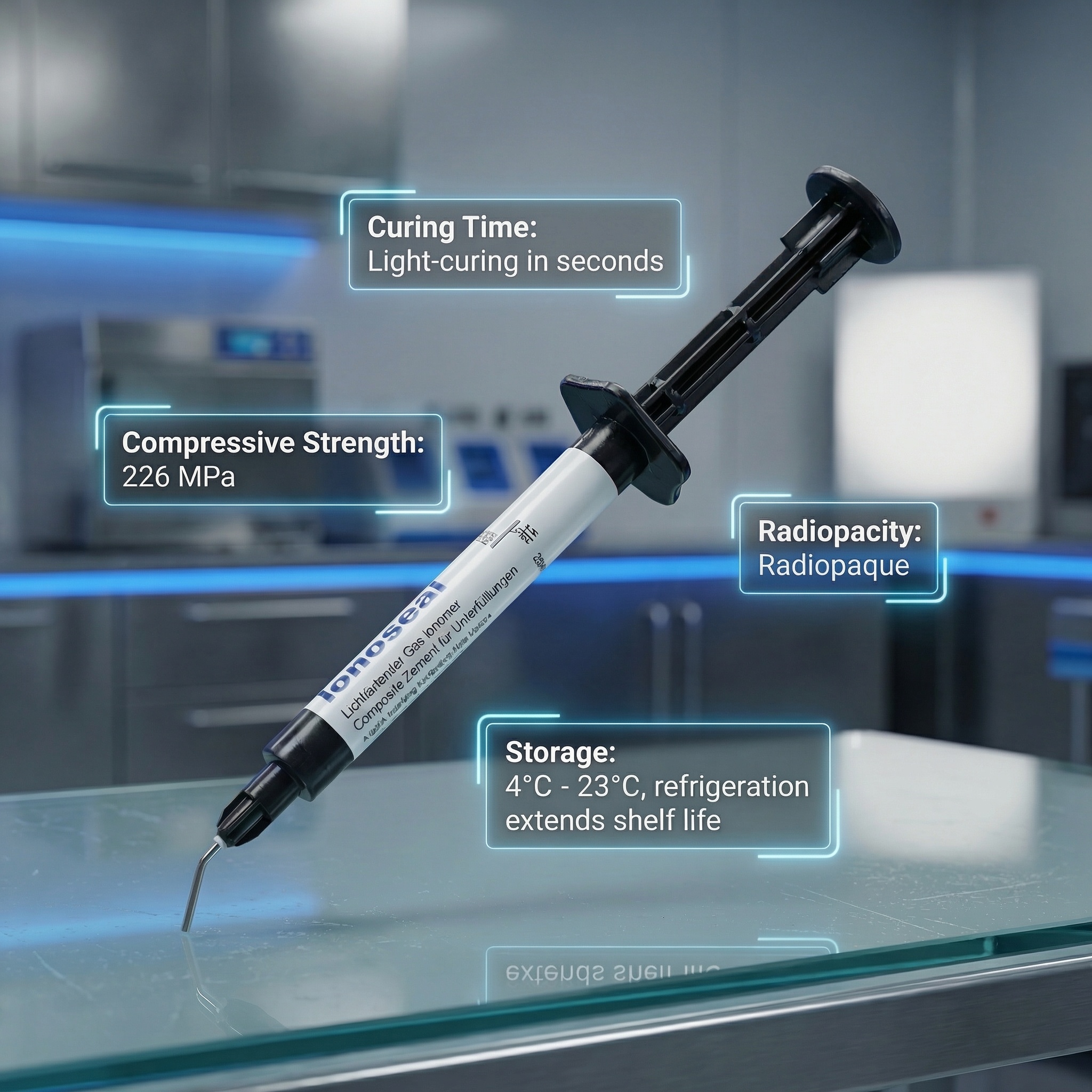 Voco Ionoseal Refill Syringe 1 x 2.5g