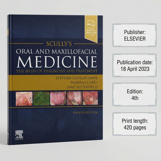 Scully’s Oral and Maxillofacial Medicine: The Basis of Diagnosis and Treatment - 4th Edition 2023 (ISBN 080111)