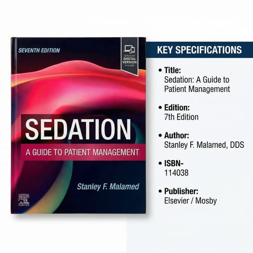 Sedation: A Guide To Patient Management | Stanley F. Malamed | ISBN 114038