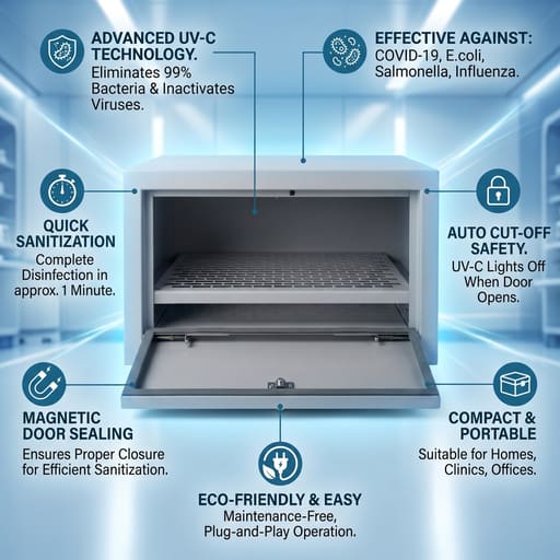Indian UV C Sanitizer Box