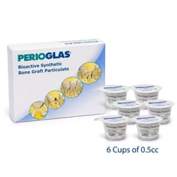 NovaBone Perioglas Bioactive Glass (6 x 0.5cc)