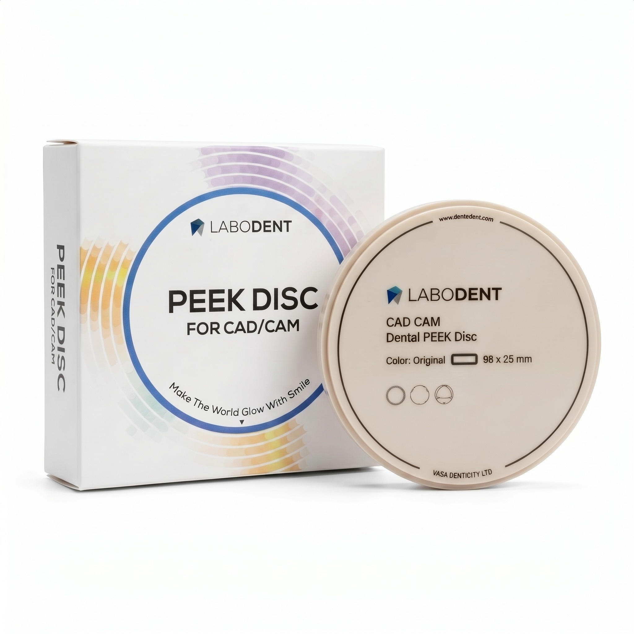 Labodent PEEK Disc for CAD/CAM – Natural Shade