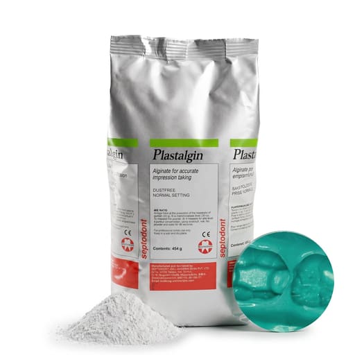 Septodont Plastalgin Alginate Impression Powder - Normal Setting