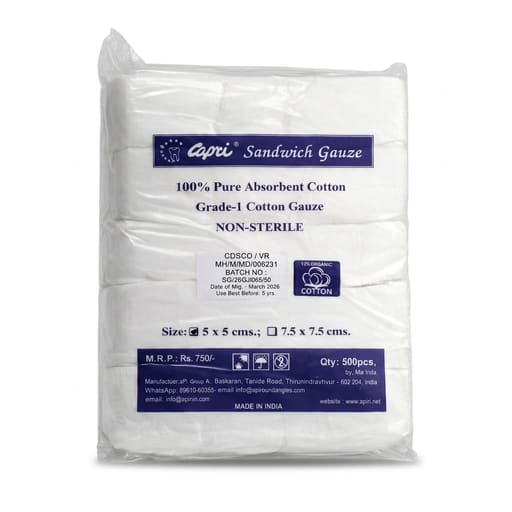 Capri Sandwich Gauze (Non-Sterile) 500 pcs