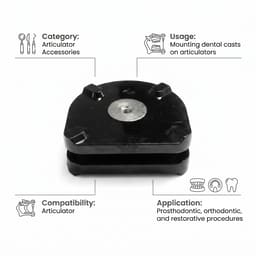Corident Universal Articulator Mounting Plates - 4