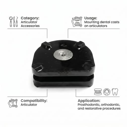 Corident Universal Articulator Mounting Plates