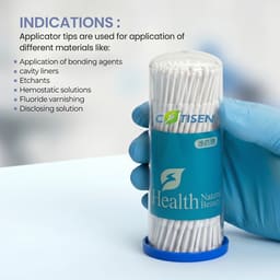 Cotisen Micro Applicators - Super Fine White (Pack of 1) - 3