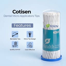Cotisen Micro Applicators - Super Fine White (Pack of 1) - 2