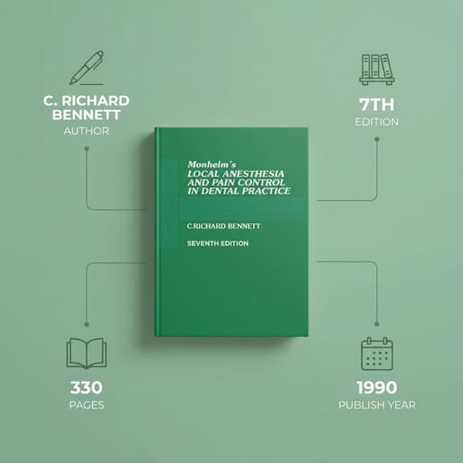 Monheim's Local Anaesthesia & Pain Control In Dental Practice 7th Edition (ISBN - 085824)