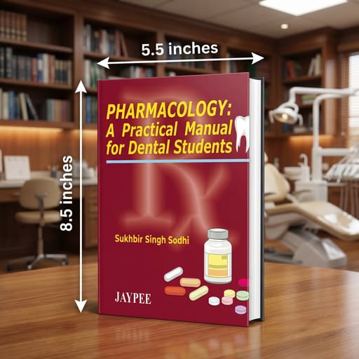 Jaypee Medical Pharmacology: A Practical Manual For Dental Students (ISBN - 612589)