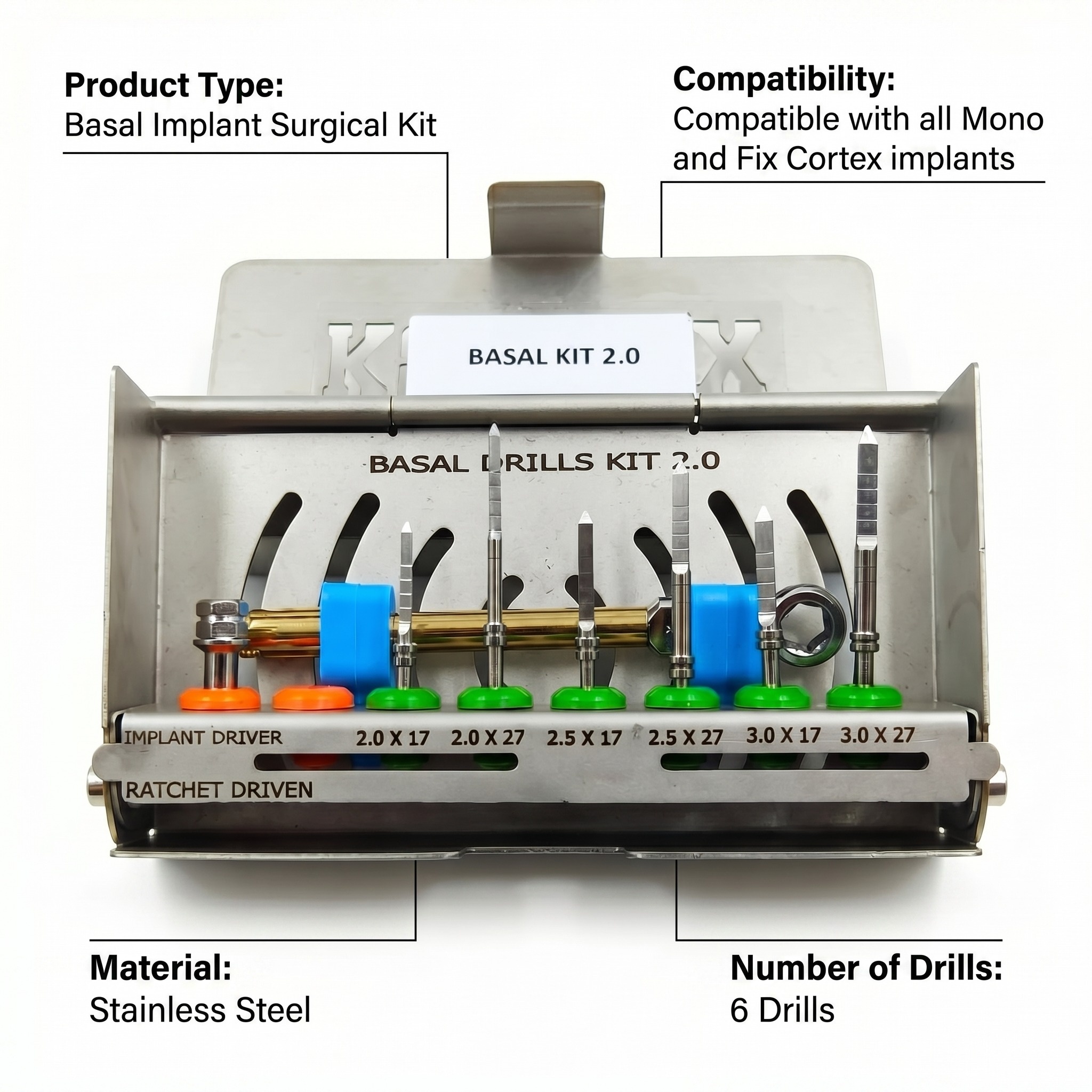 Julldent Basal Implant Kit 2.0 (JULL-DENT 221)