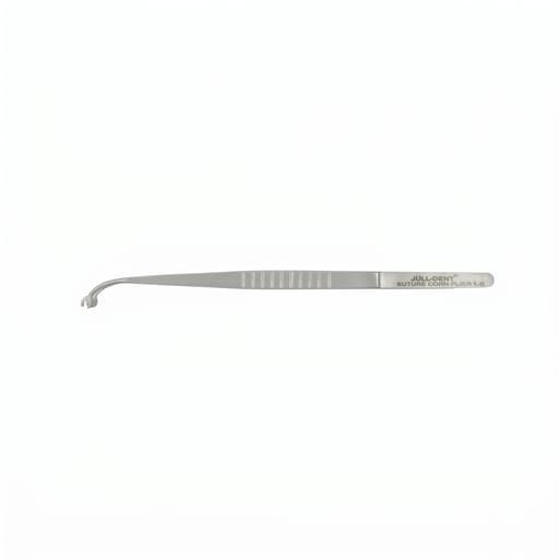 Julldent Micro Tissue Stainless Steel Forceps - Straight Tooth