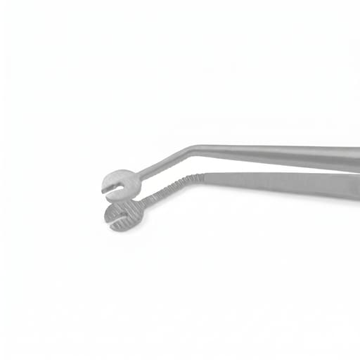 Julldent Micro Tissue Stainless Steel Forceps - Straight Tooth